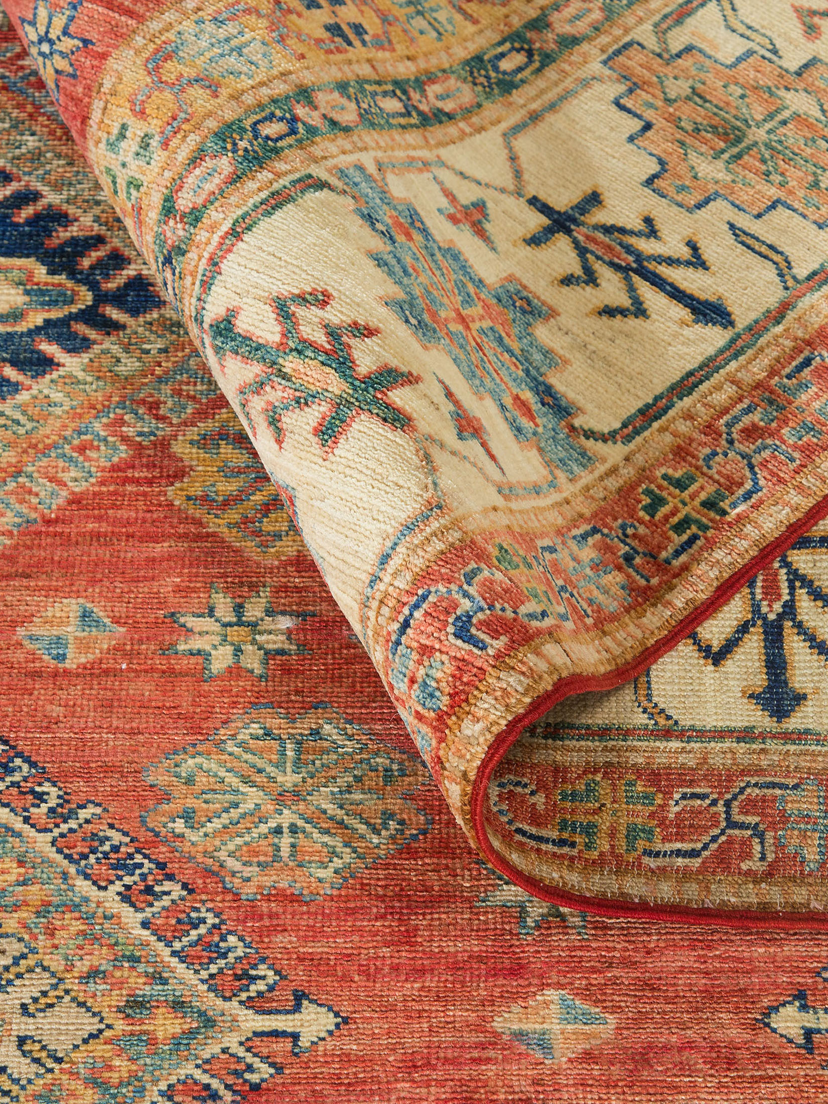 Kazak Ghazni ca. 198 x 298 cm, Unikat / Einzelstück