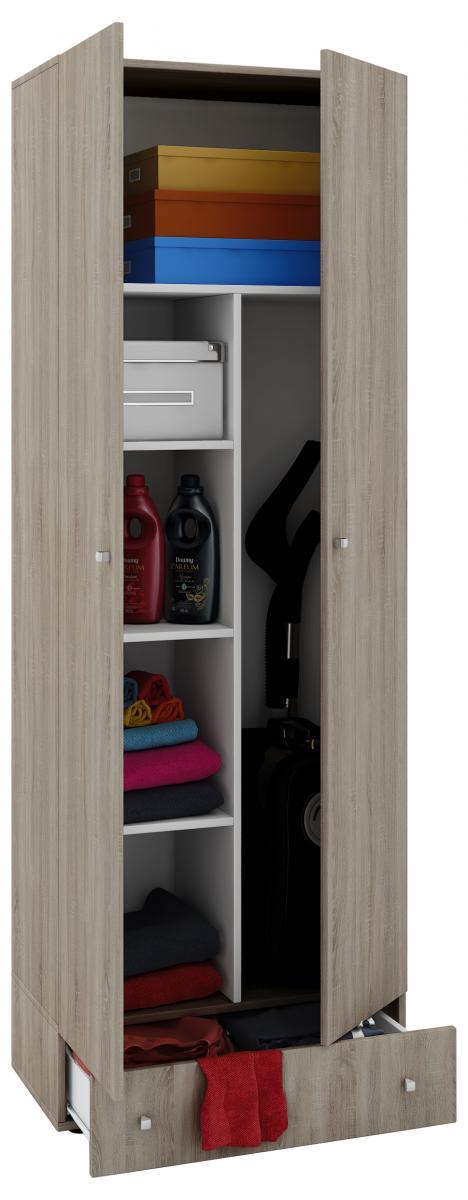 VCM my bath Putzschrank Vandol II Sonoma-Eiche