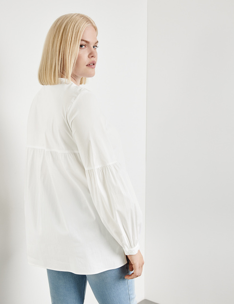 Bluse mit Ballonärmeln