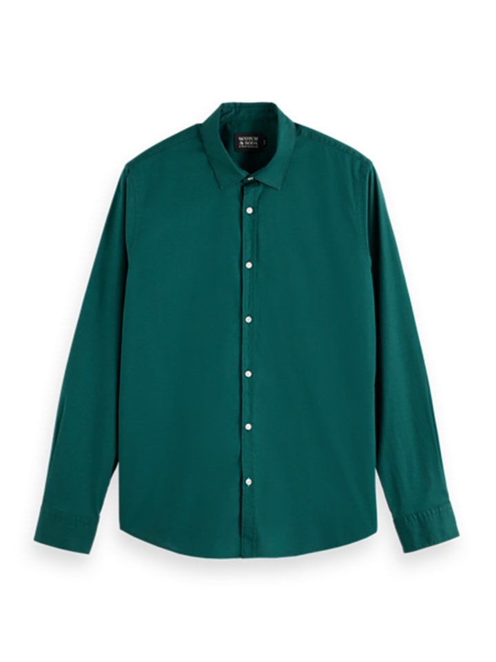 Scotch & Soda Hemd in Grün günstig kaufen