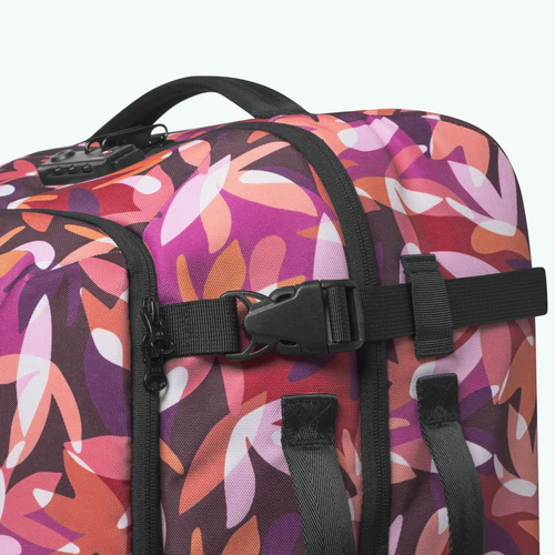 Small 2-wheel soft suitcase, Montreuil, burgundy