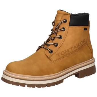Tom Tailor Schnür Boots in gelb