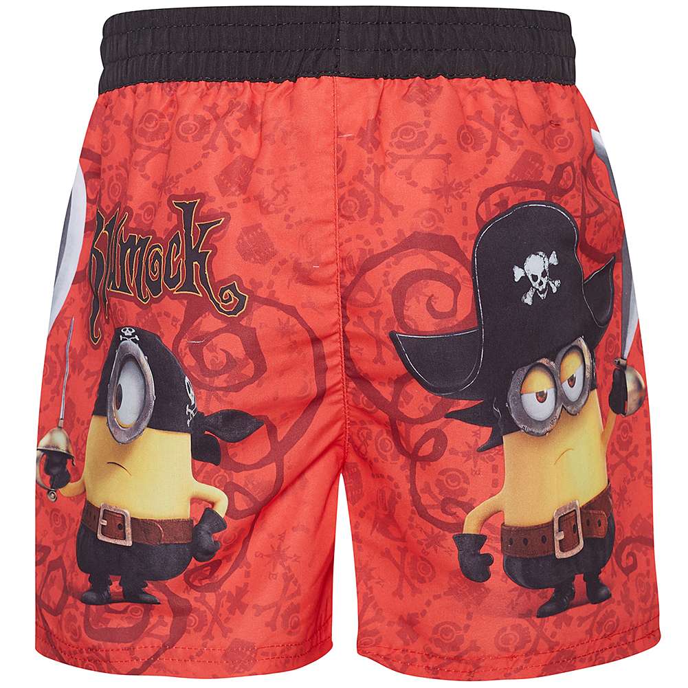Ich – Einfach unverbesserlich Minions Jungen Badeshorts DEP1998-red