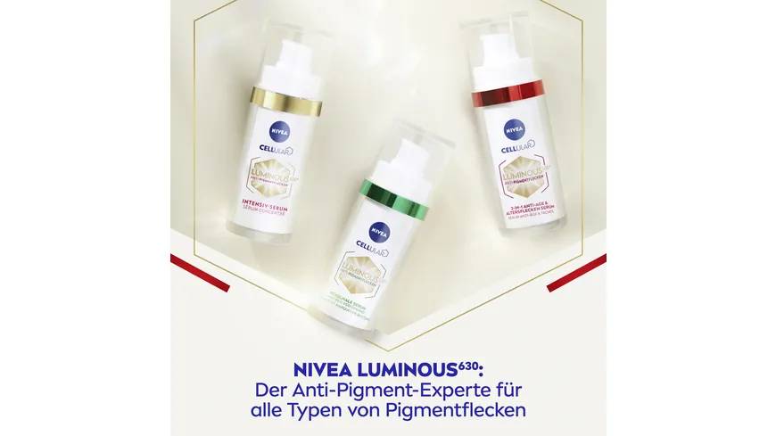 NIVEA Cellular Luminous630 Anti-Pigmentflecken 2-in-1 Anti-Age & Alter 30 ml