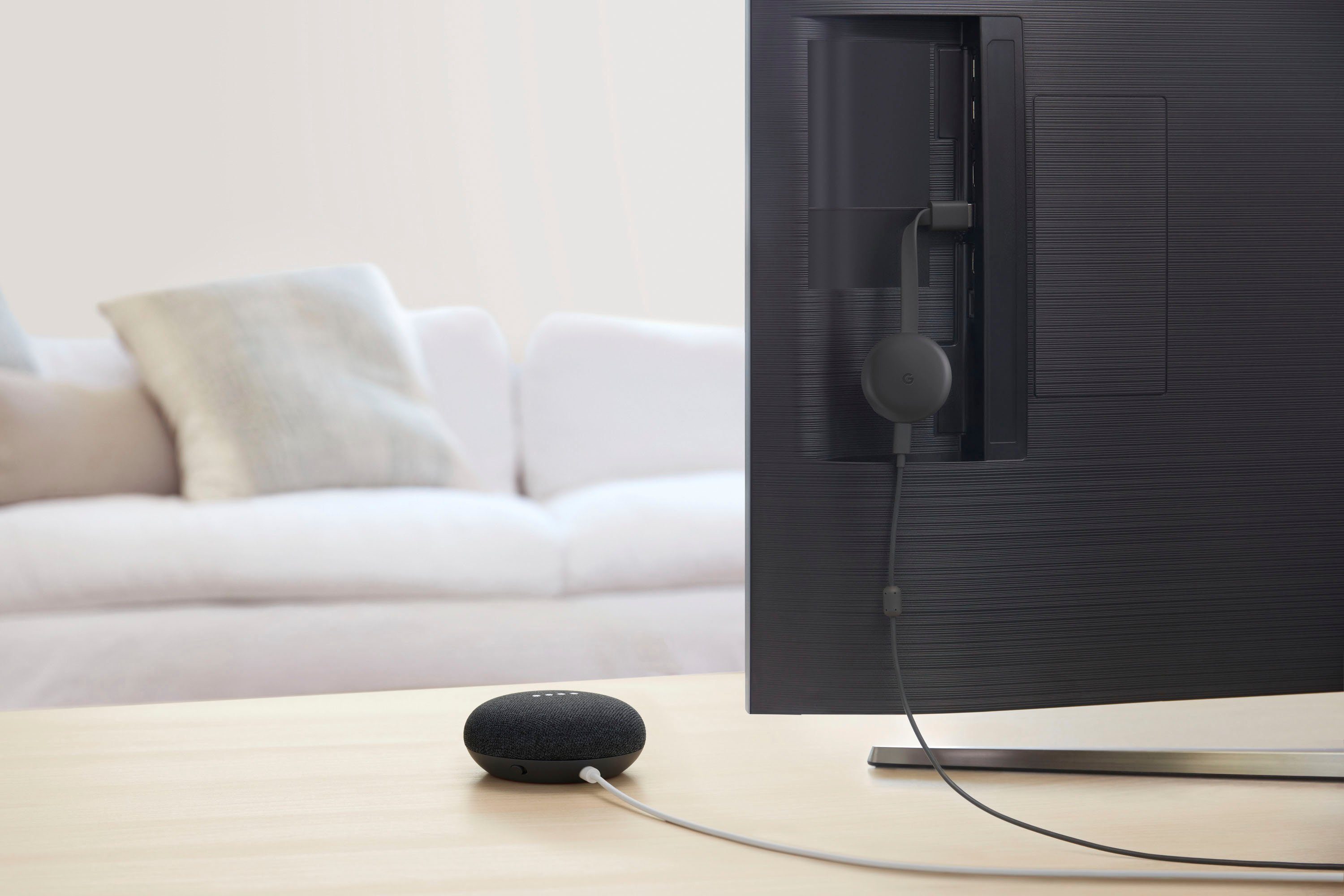 Google Nest Mini (2. Generation) Smart Speaker (Bluetooth, WLAN (WiFi)