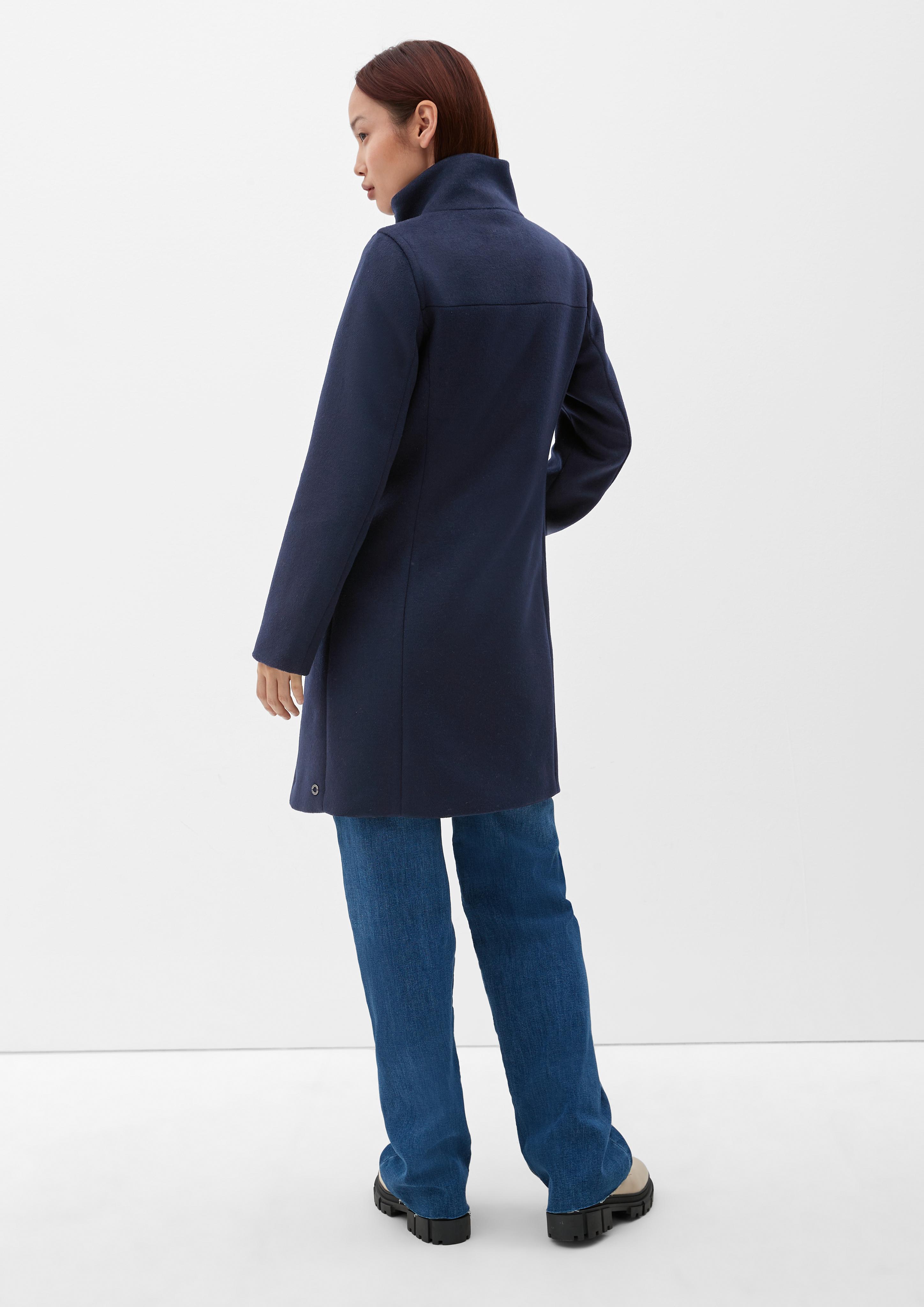 Wollmixmantel in klassischem Look  2116948-5959
