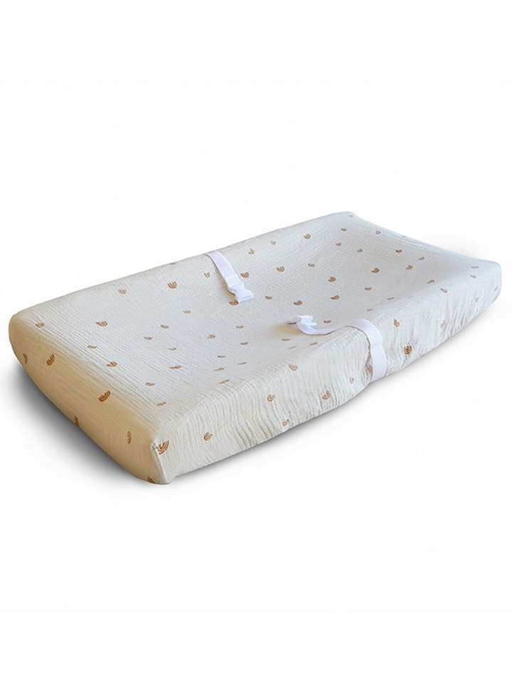 mushie Wickelauflagenbezug in Creme/ Braun günstig kaufen onesize