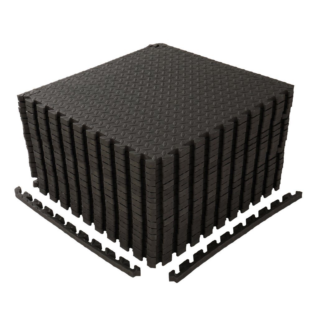 FCH Bodenmatte 60 x 60cm Bodenmatte (Set, 18-St., tlg), Schutzmattenset