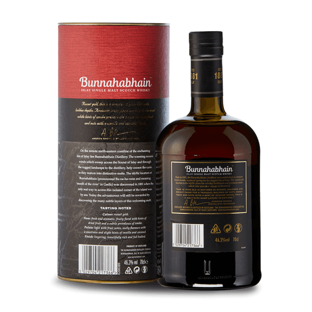 Bunnahabhain 12 ans 46,3% + étui