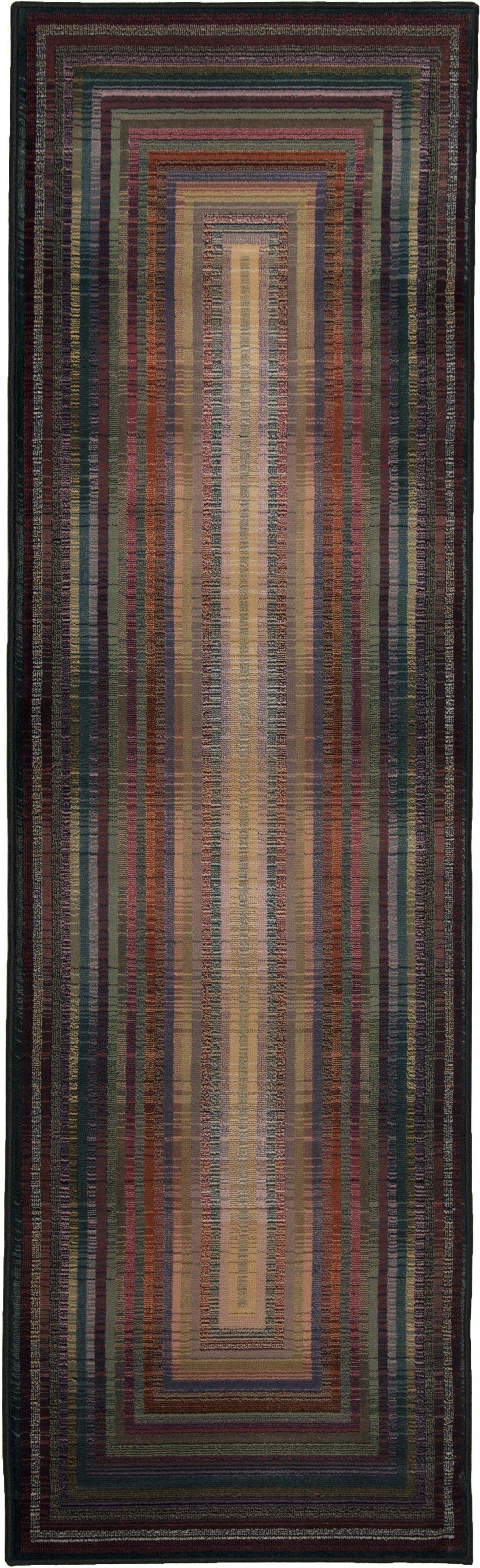 Läufer Gabiro 001, THEKO, rechteckig, Höhe: 10 mm, Teppich-Läufer, gewebt, ideal im Flur & Schlafzimmer