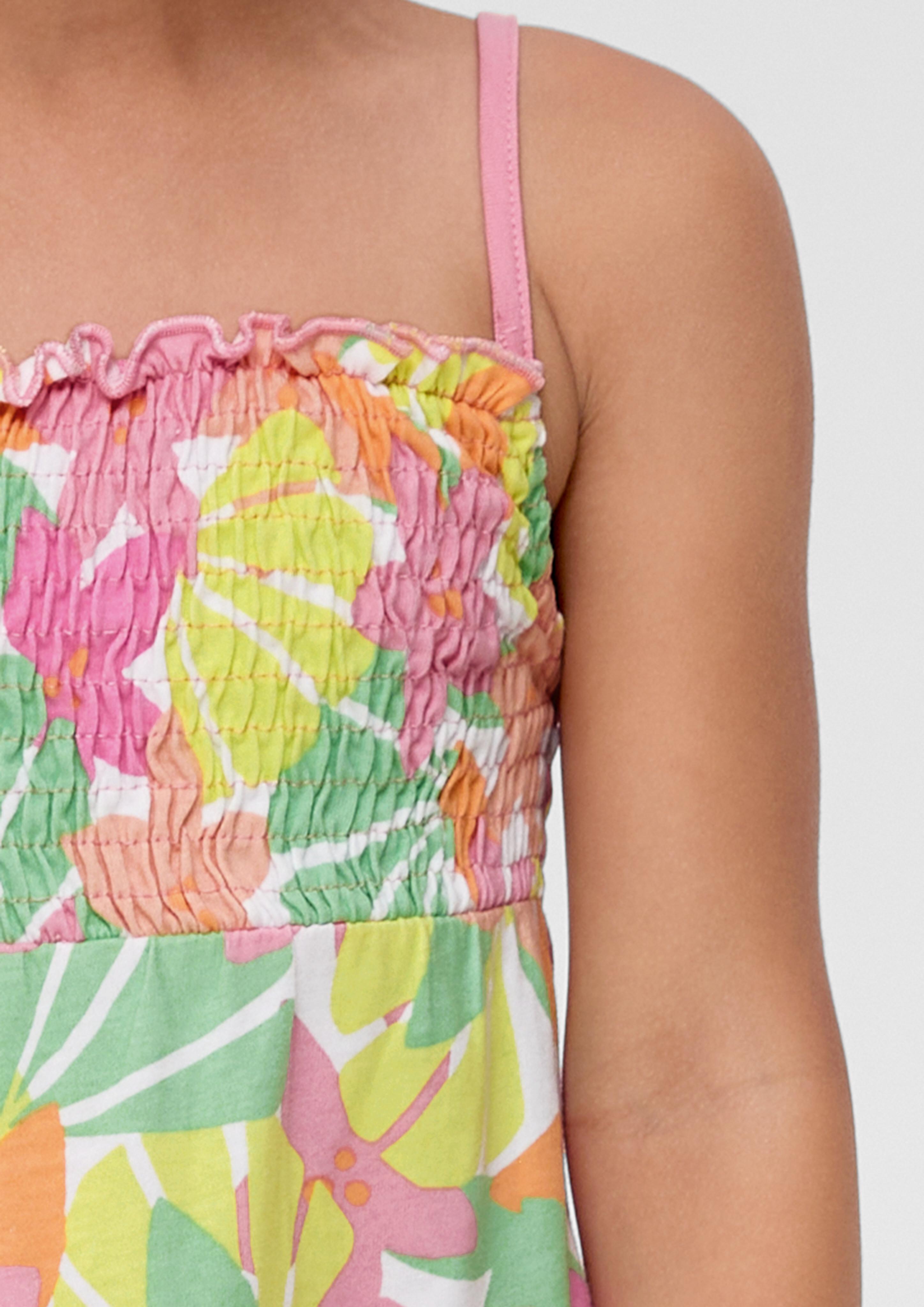 Kleid mit elastischem Smok-Detail  2131437-01A0