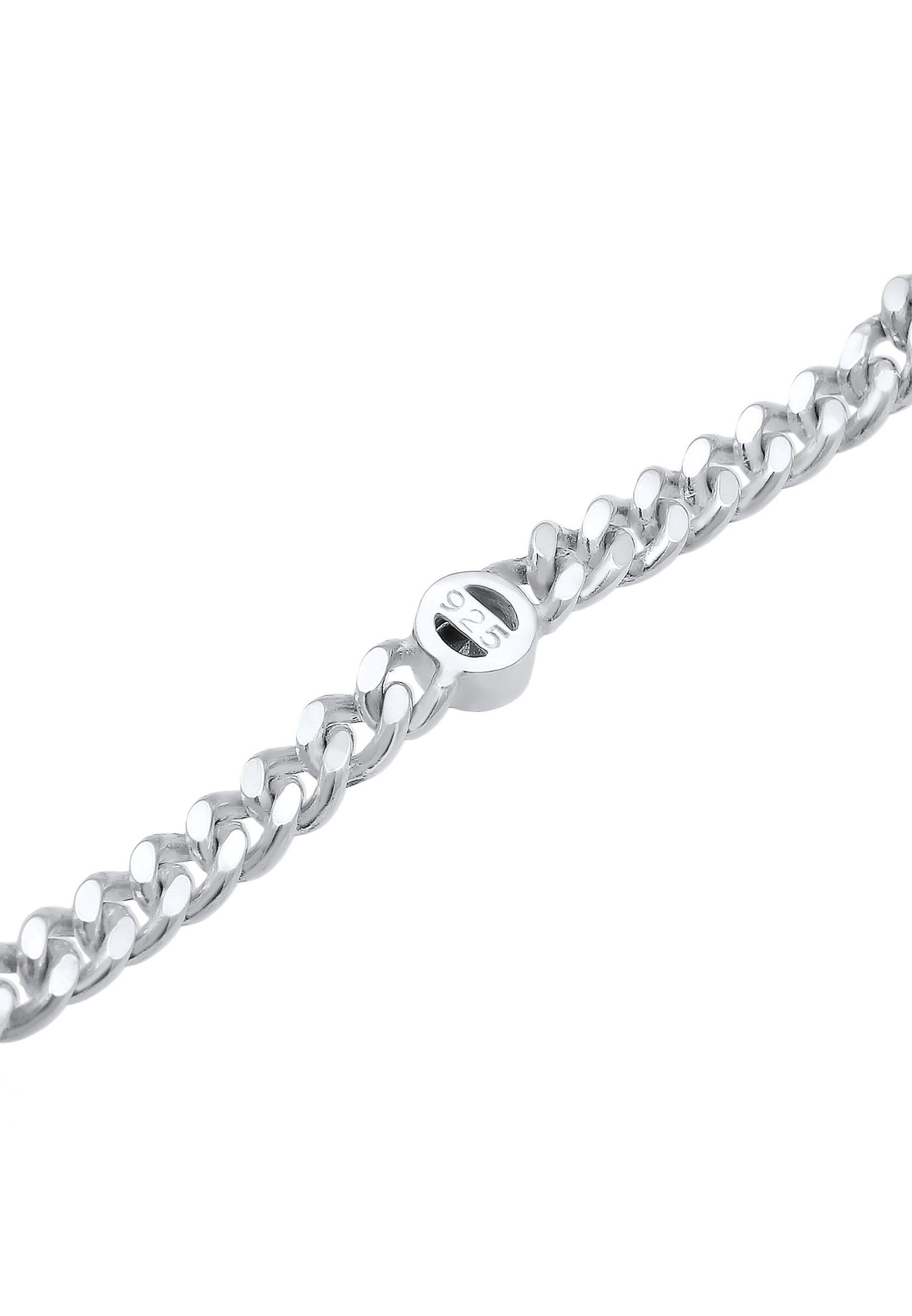 Elli PREMIUM verižica za rezervoar Basic Crystals 925 srebro