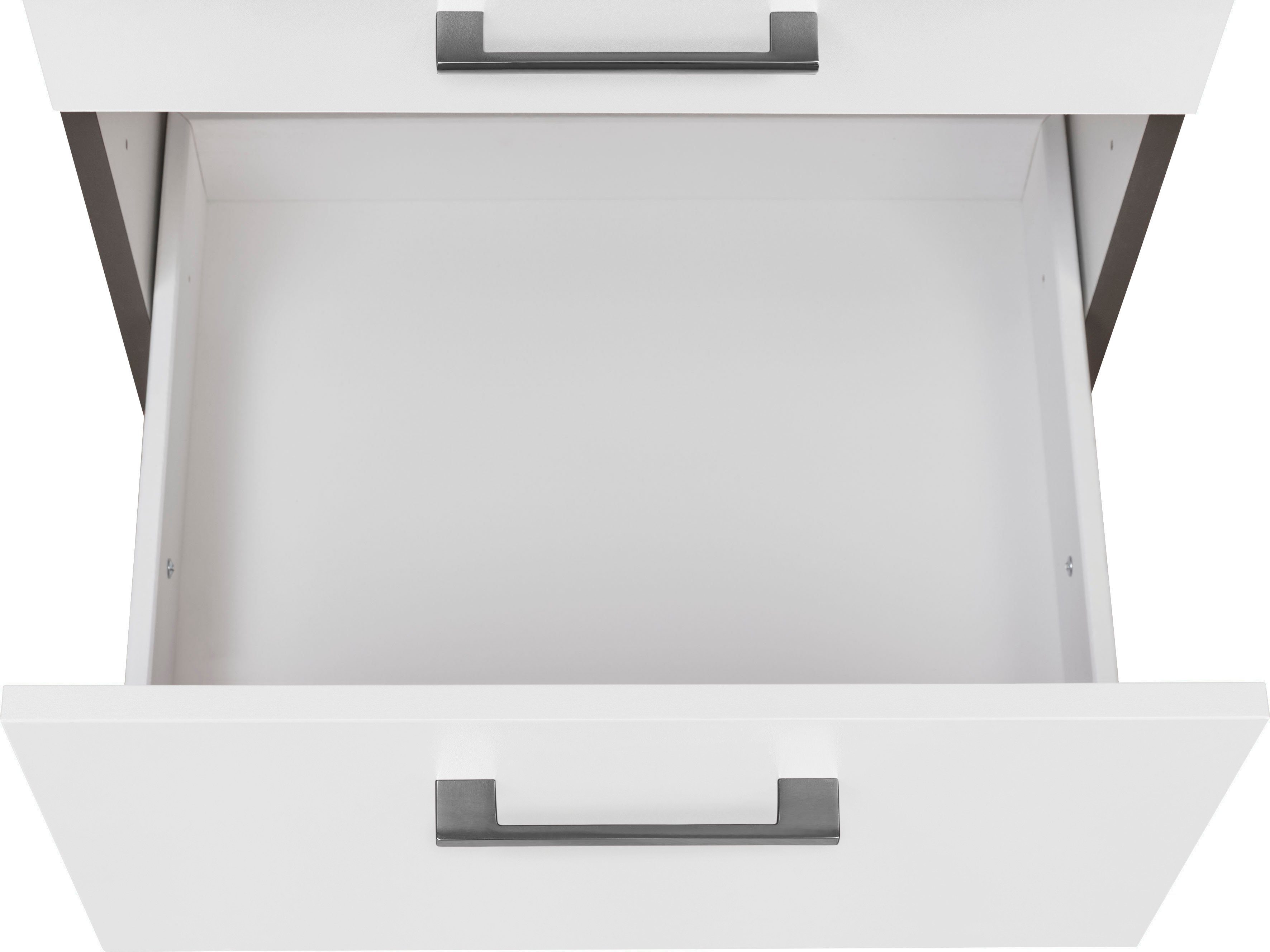 HELD MÖBEL Winkelküche Paris, mit E-Geräten, Stellbreite 220/280 cm