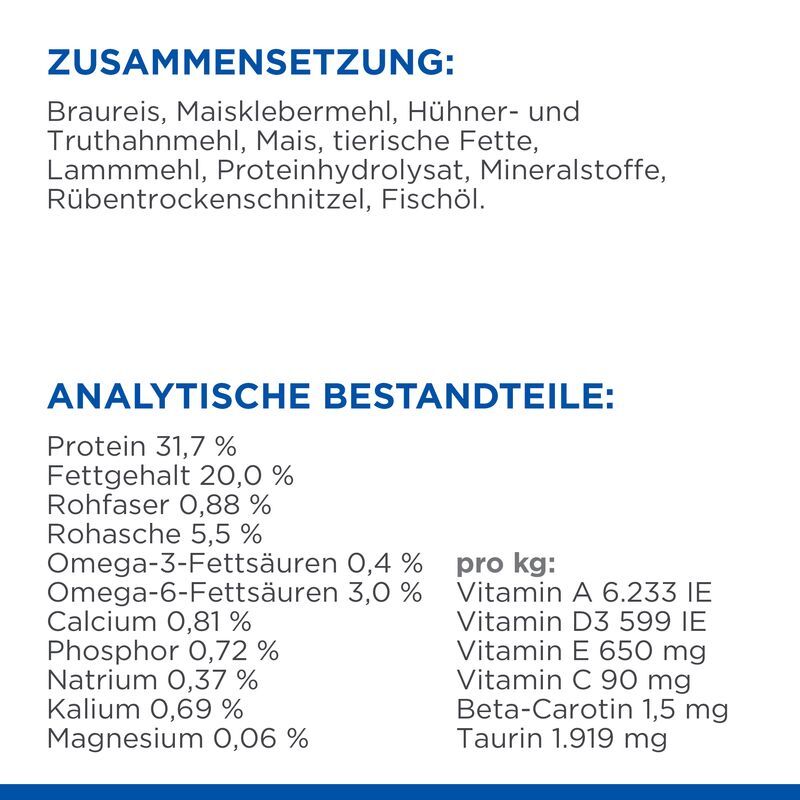 Hill's Trockenfutter Hill's Science Plan Adult Lamm & Reis 10 kg