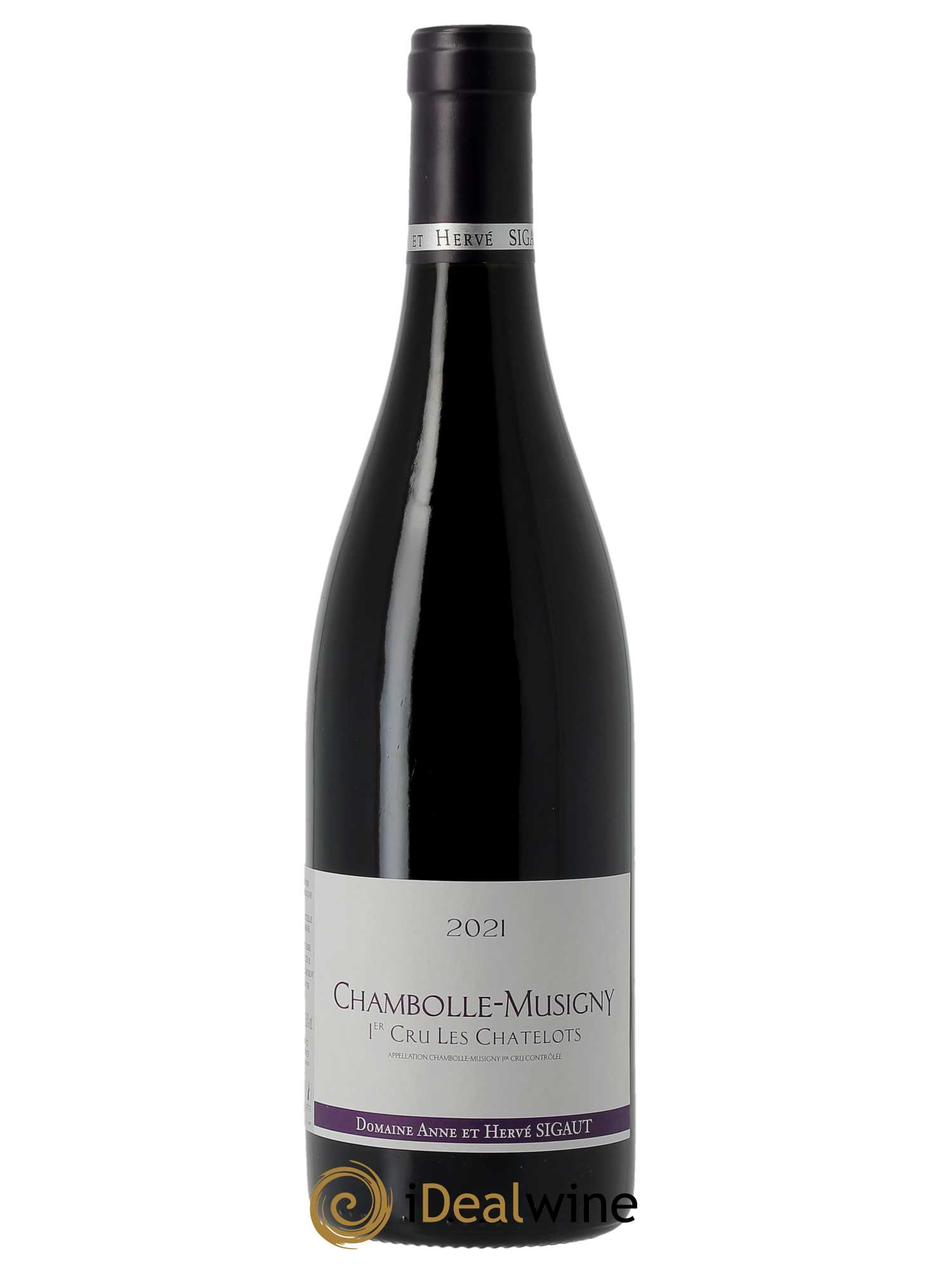 Chambolle-Musigny 1er Cru Les Chatelots Anne et Hervé Sigaut (Domaine)  2021 - Lot de 1 Bouteille