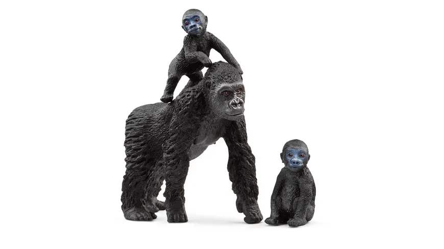 Schleich 42601 - Wild Life - Flachland Gorilla Familie