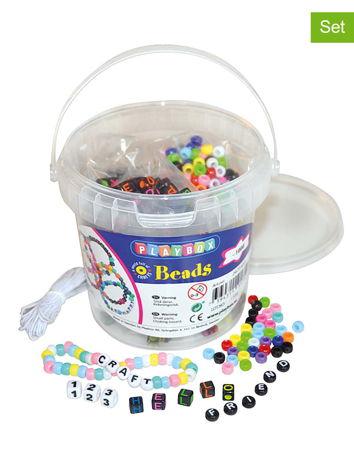 Playbox 1000tlg. Perlenset - ab 5 Jahren günstig kaufen onesize