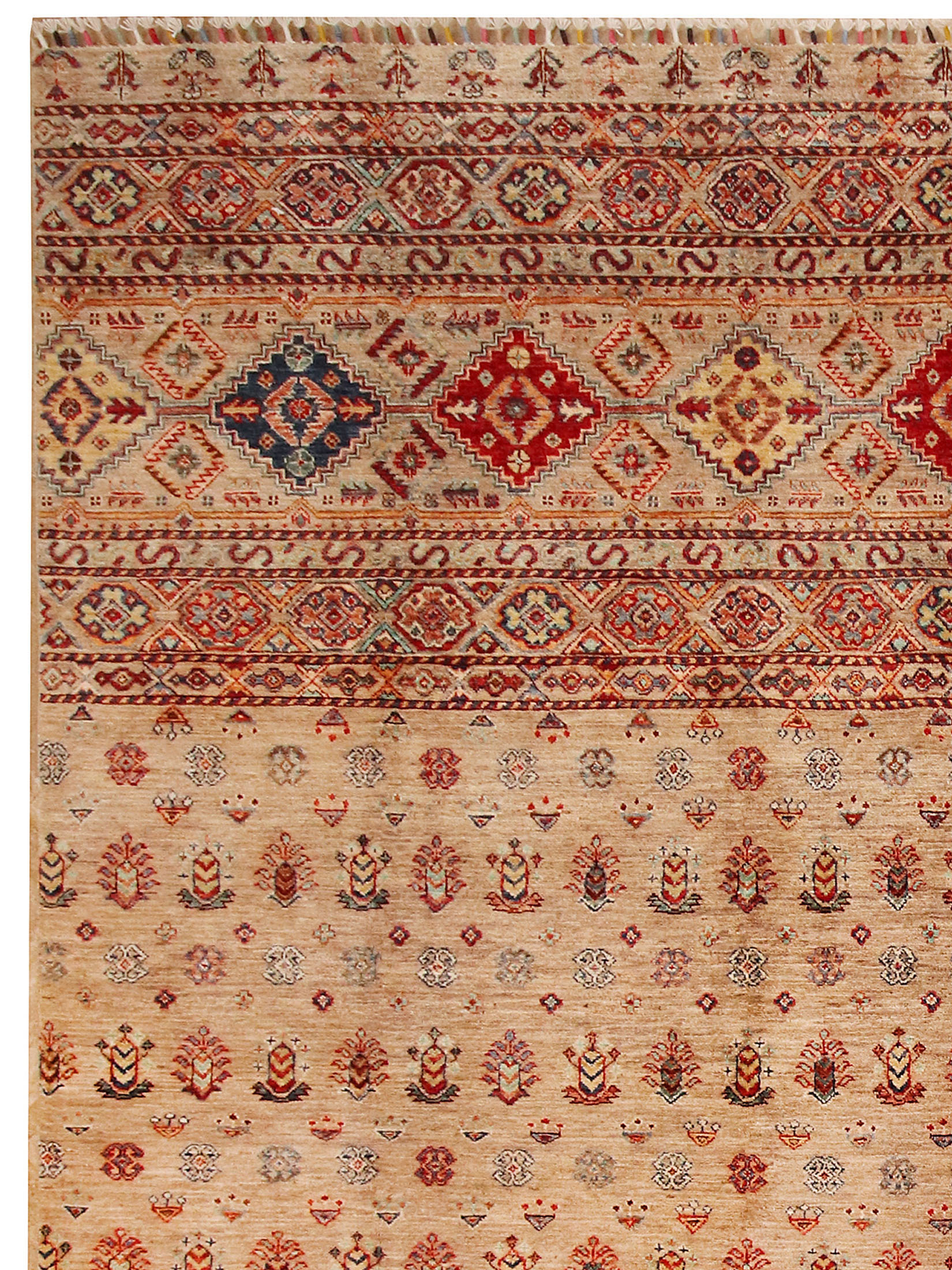 Chobi Schal ca. 200 x 316 cm, Unikat / Einzelstück