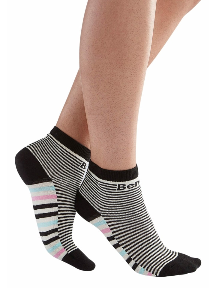Bench Kurzsocken in bunt-gestreift günstig kaufen 35-38