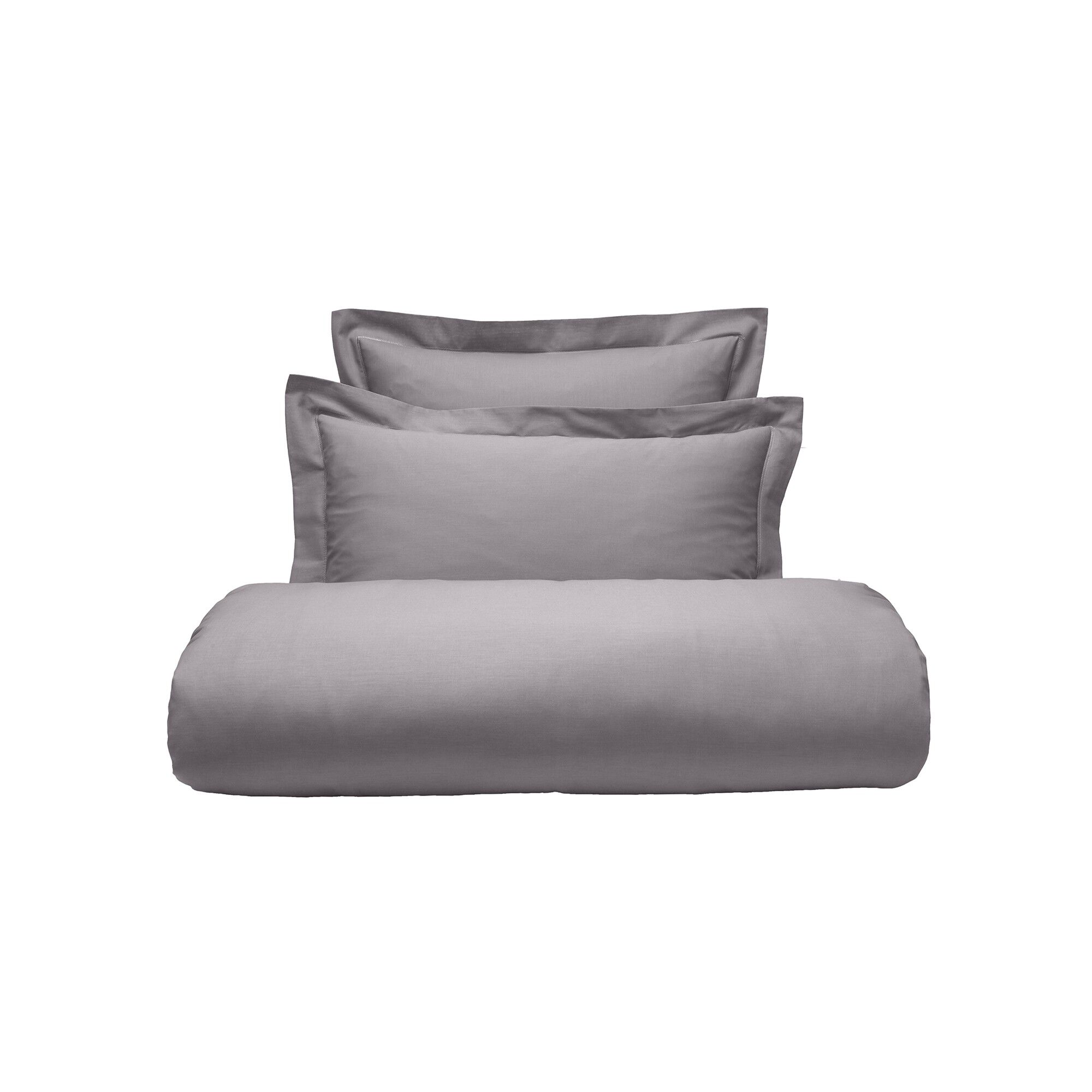 Linge de lit uni polyester-coton Colombine