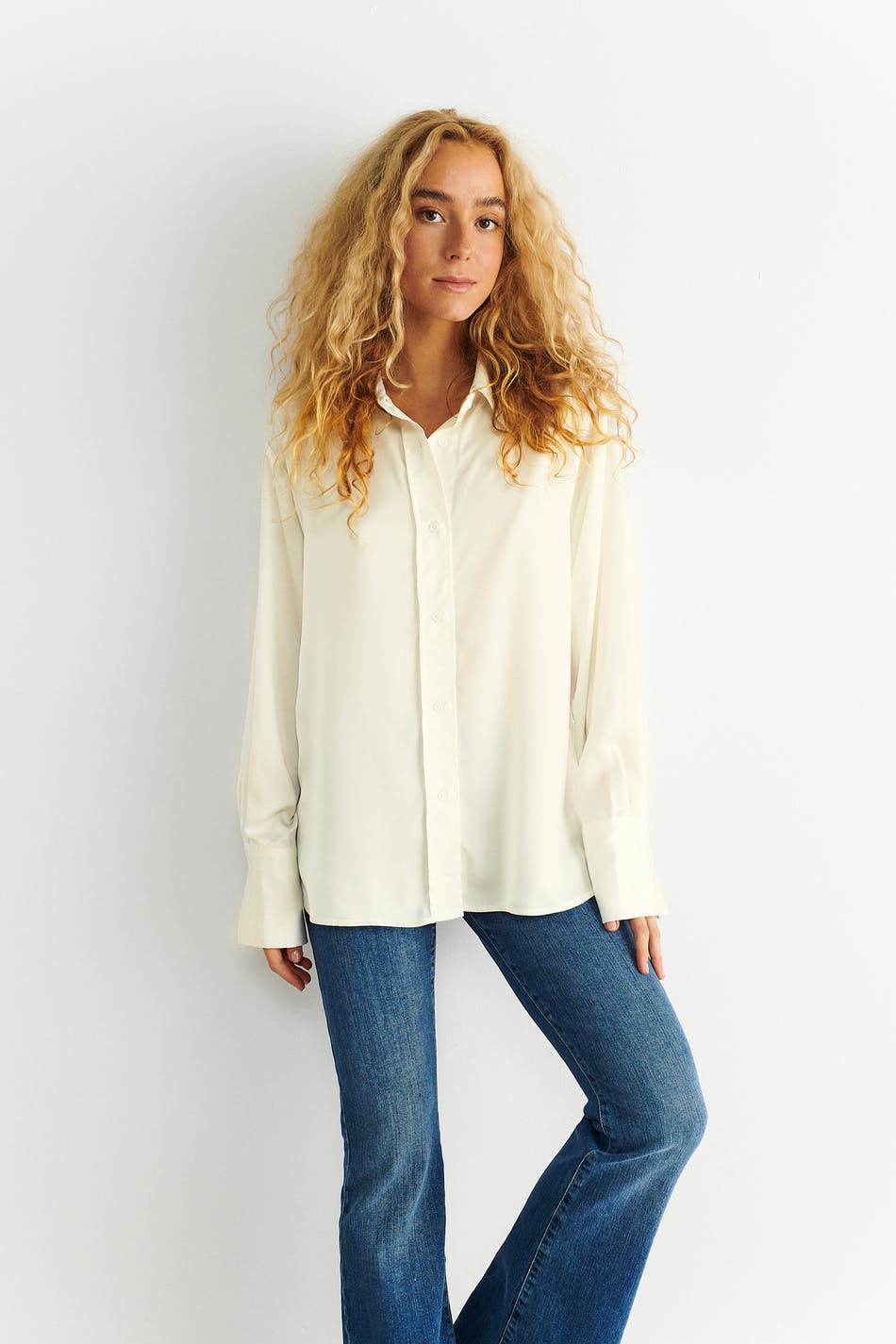 Gabriella satin shirt
