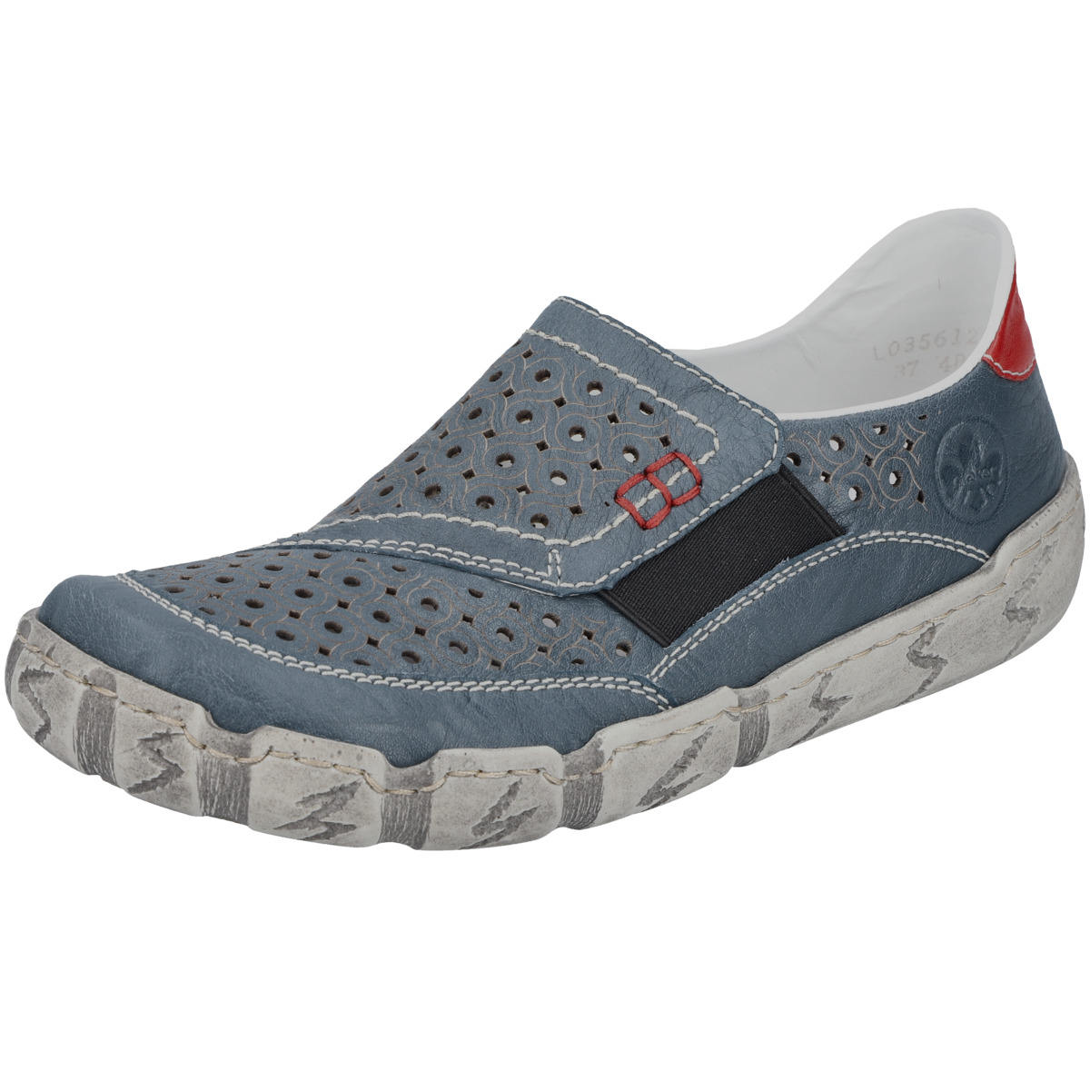 Rieker L0356 Slipper dunkelblau