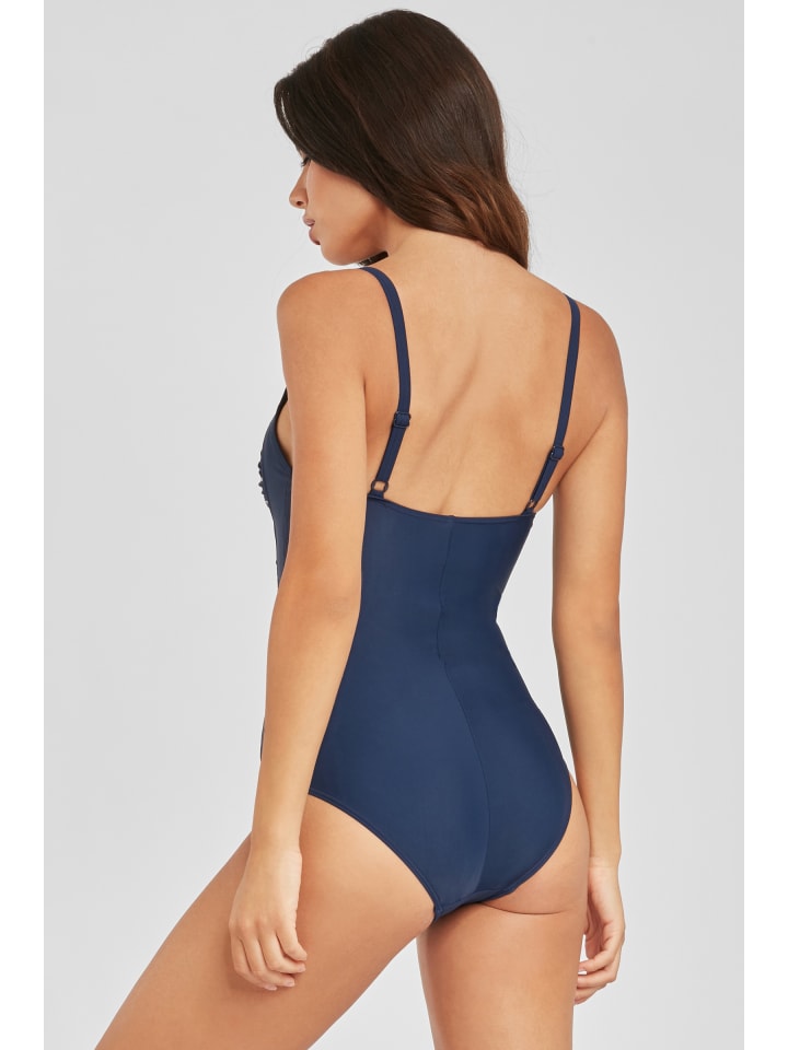 LASCANA Badeanzug in marine-türkis günstig kaufen
