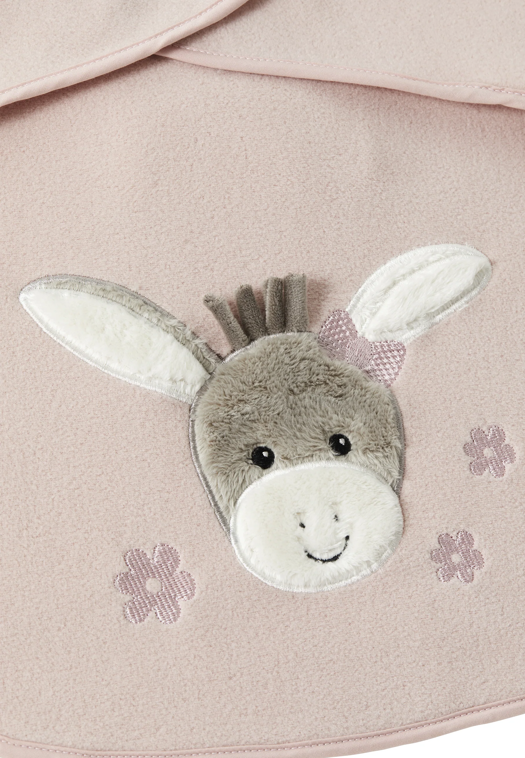 Einschlagdecke Esel Emmi Girl aus Microfleece
