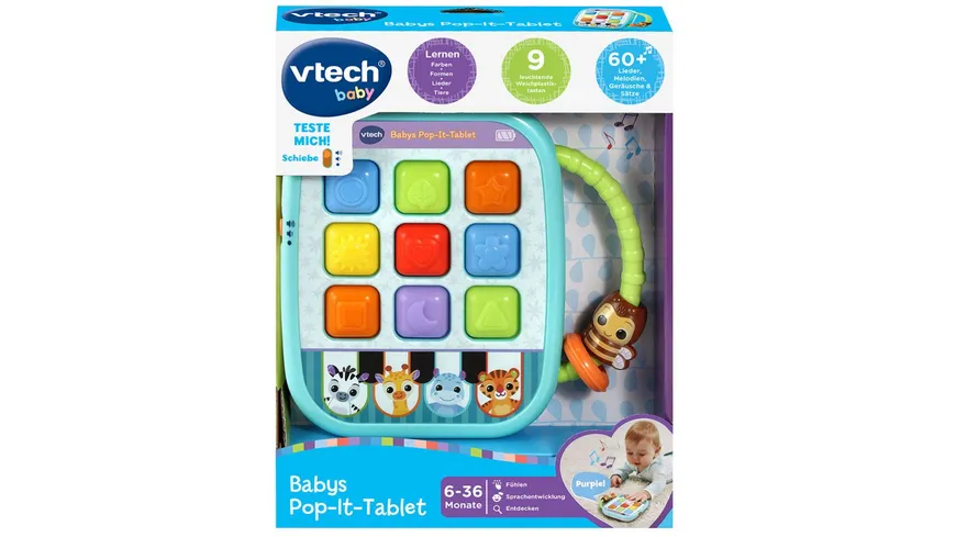 VTech - Baby - 540404 Babys Pop-It-Tablet