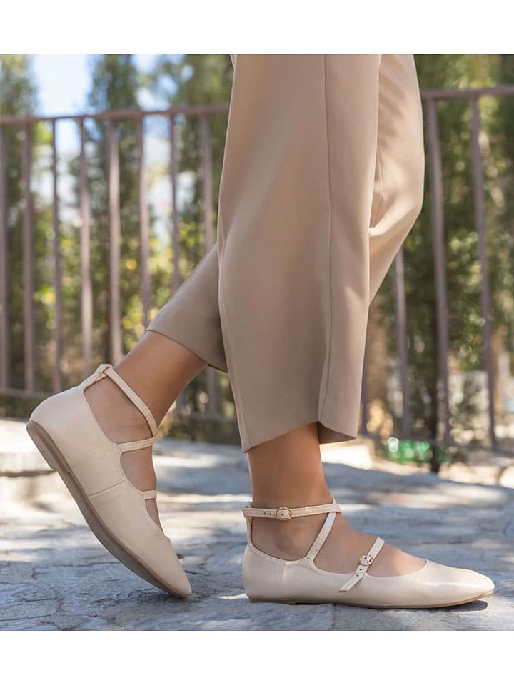 Bellucci Ballerinas in Beige günstig kaufen