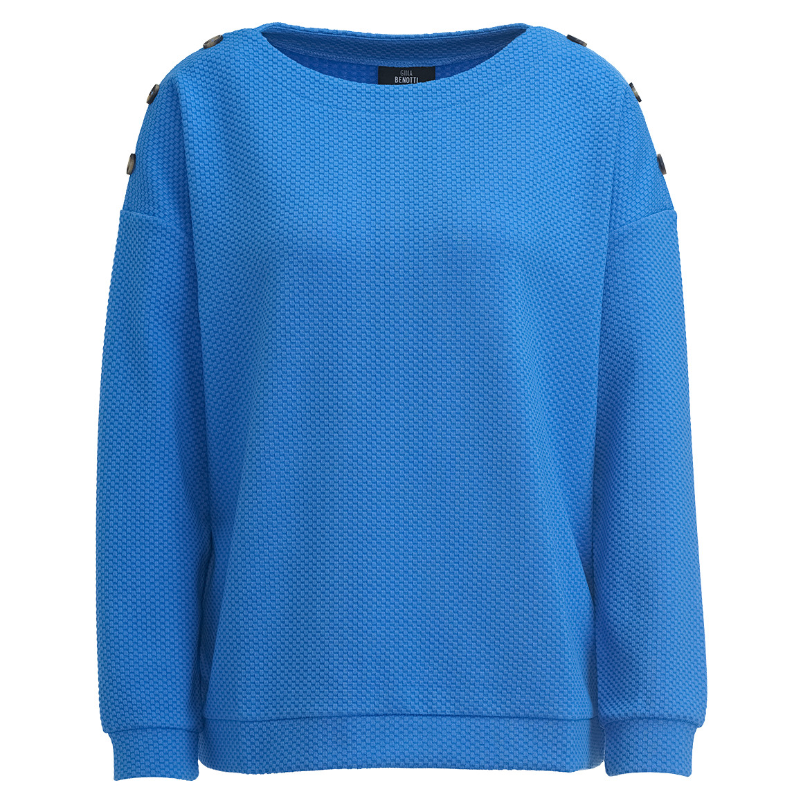 Damen Sweatshirt mit Strukturmuster