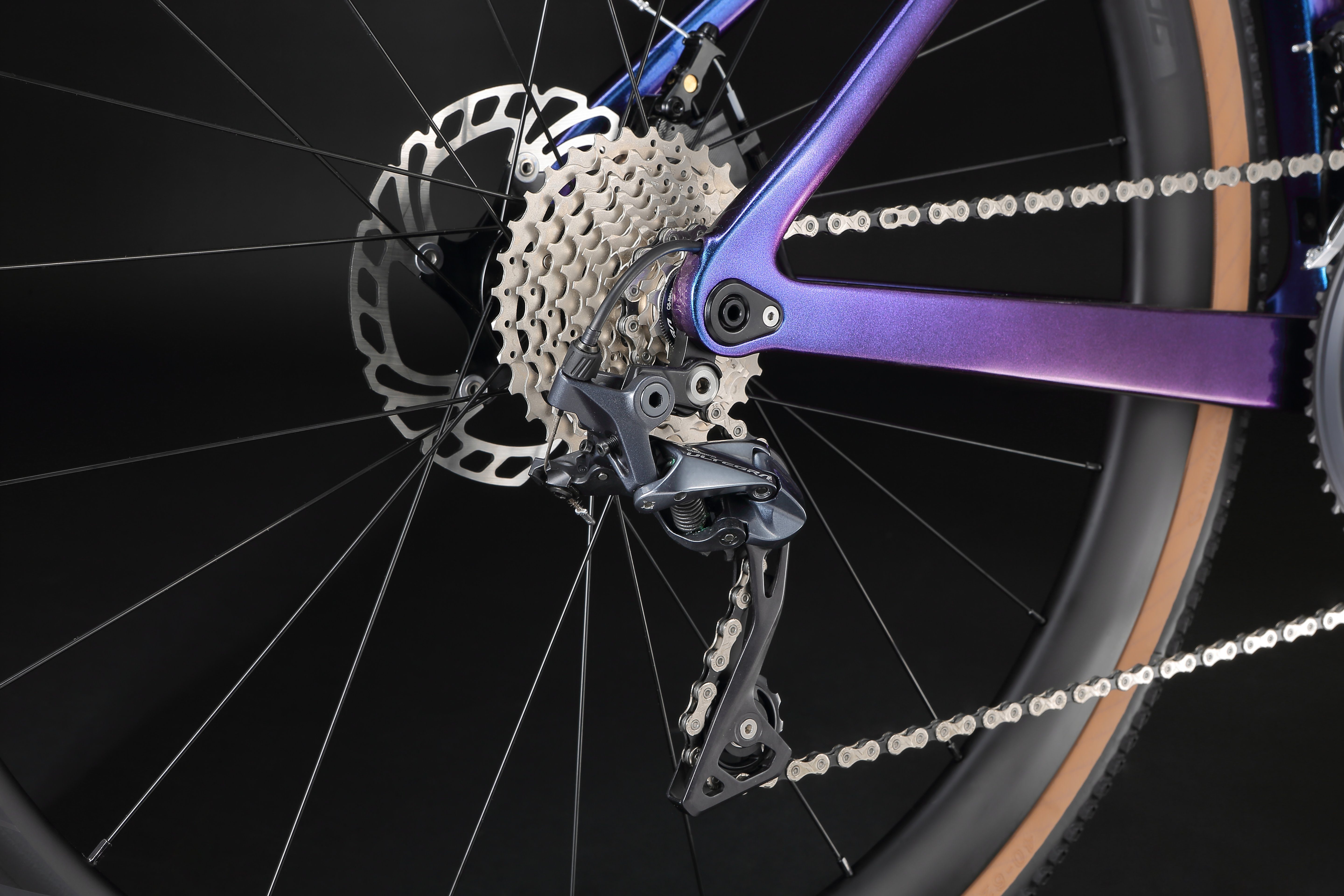 Rinos Gravelbike RINOS Carbon Gravel Bike Sandman5.0 Shimano R8000 Ultegra, 22 Gang Shimano Ultegra R8000 Schaltwerk