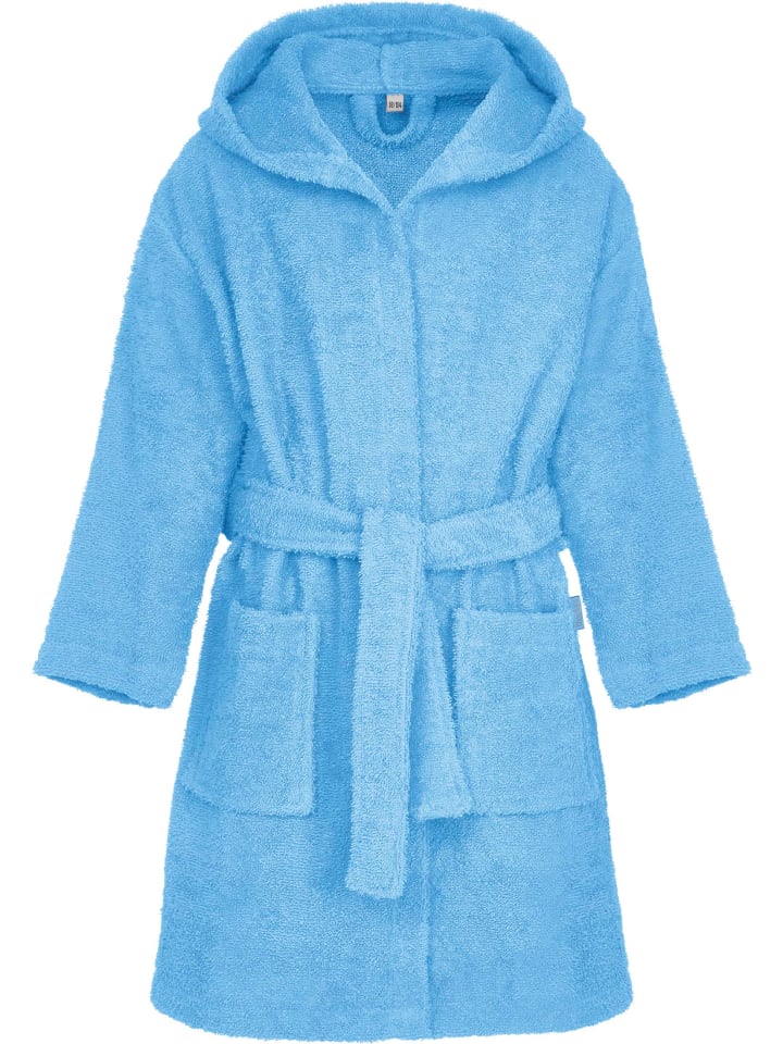 Playshoes Frottee-Bademantel in Bleu günstig kaufen 98/104