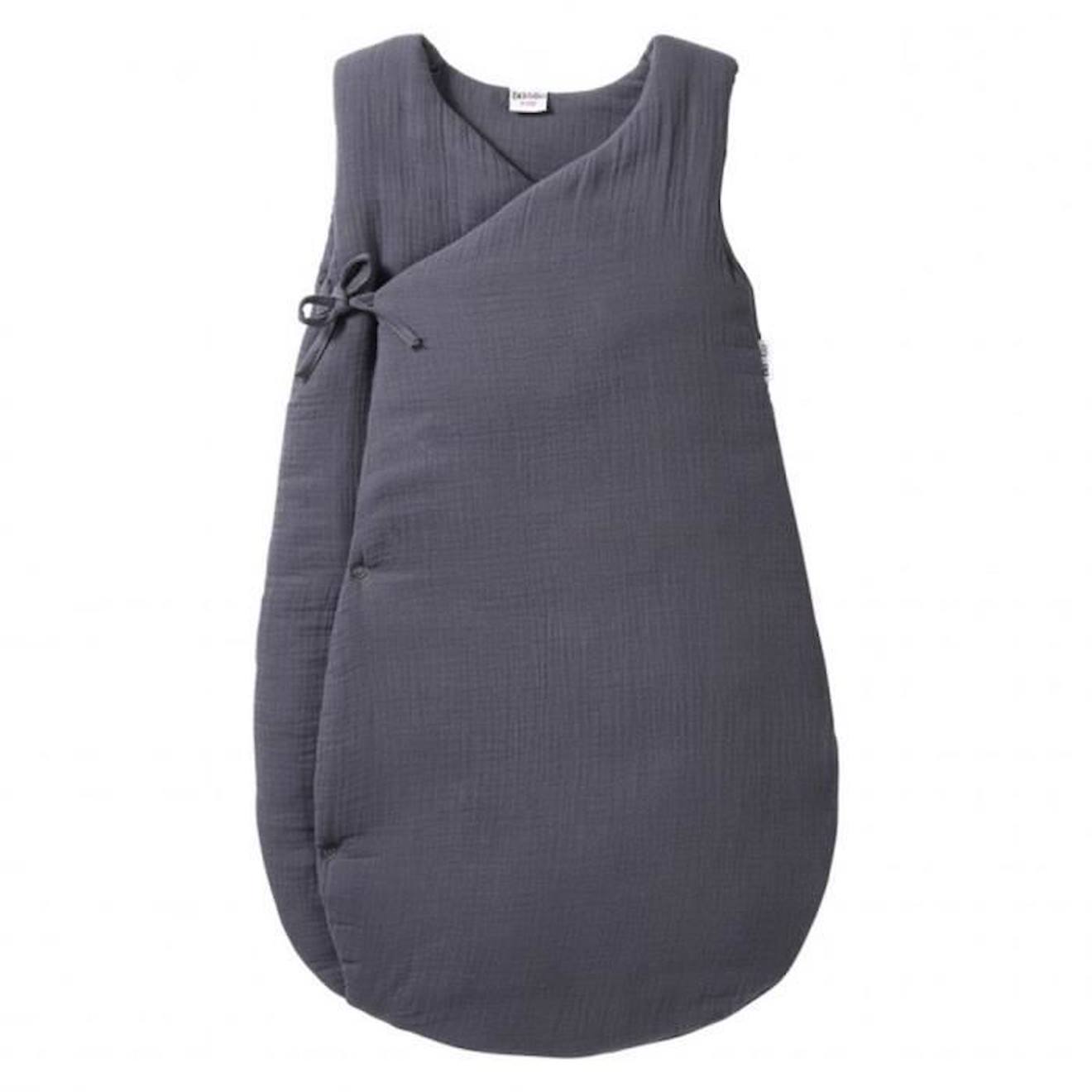 Gigoteuse doublée en gaze de coton, AMBRE gris