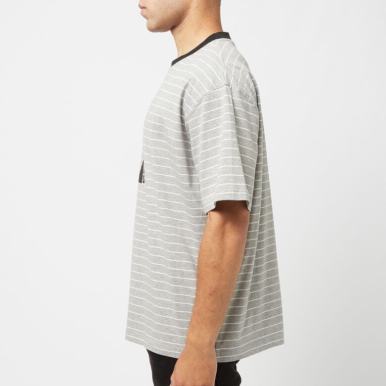 Pleasures Foresight Striped Shirt heather grey