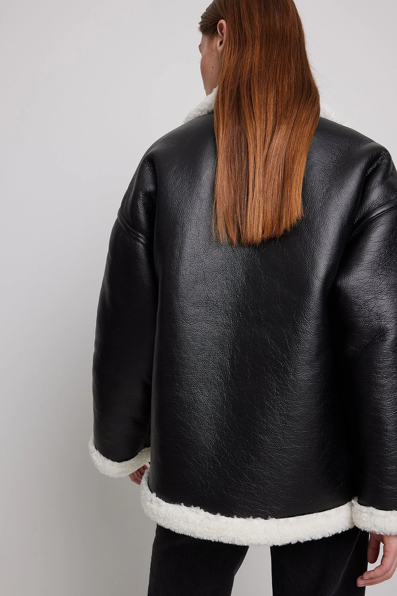 Fliegerjacke aus gebondetem Stoff
