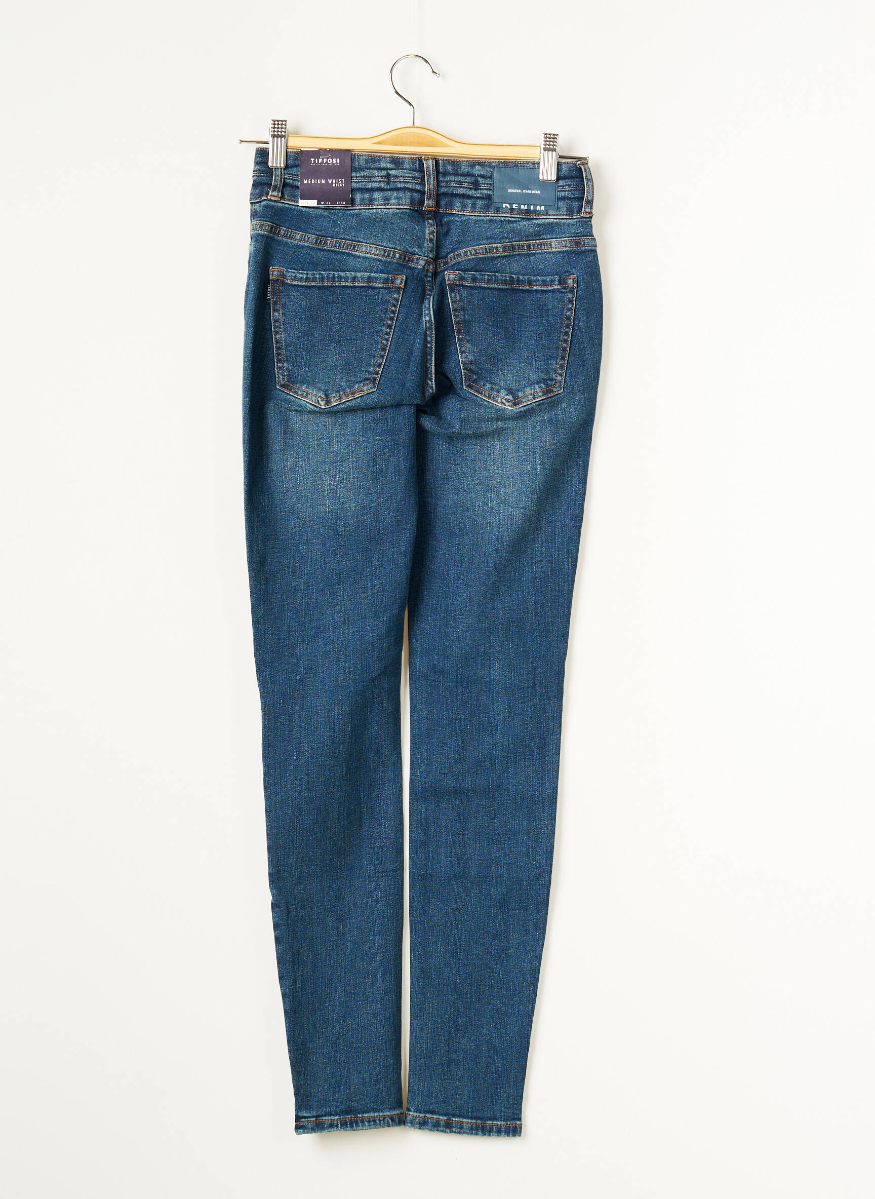 Tiffosi Jeans Skinny Femme couleur bleu