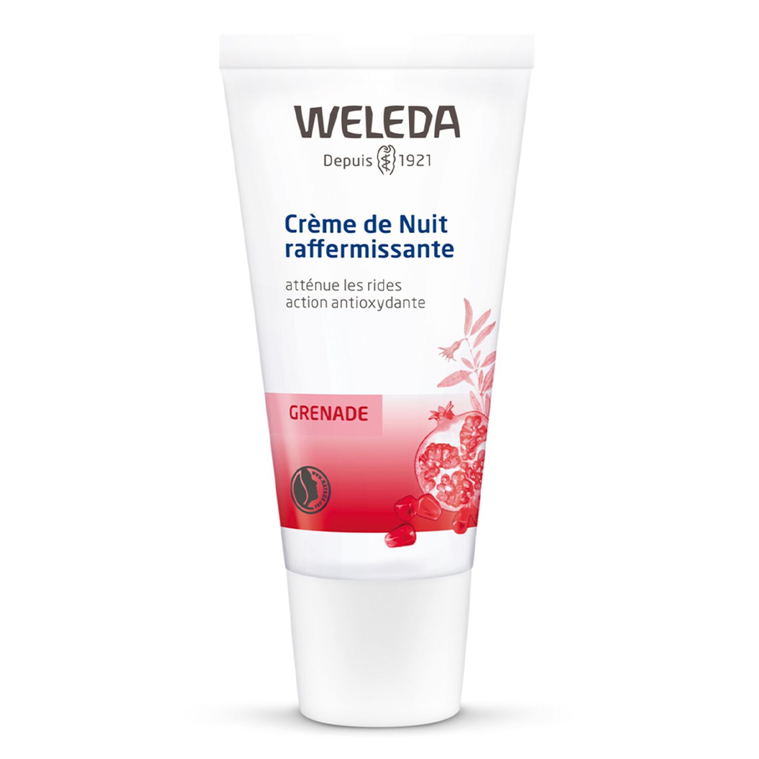 Weleda Grenade Crème de Nuit Raffermissante - Atténue les Rides - Action Antioxydante - 30 ml