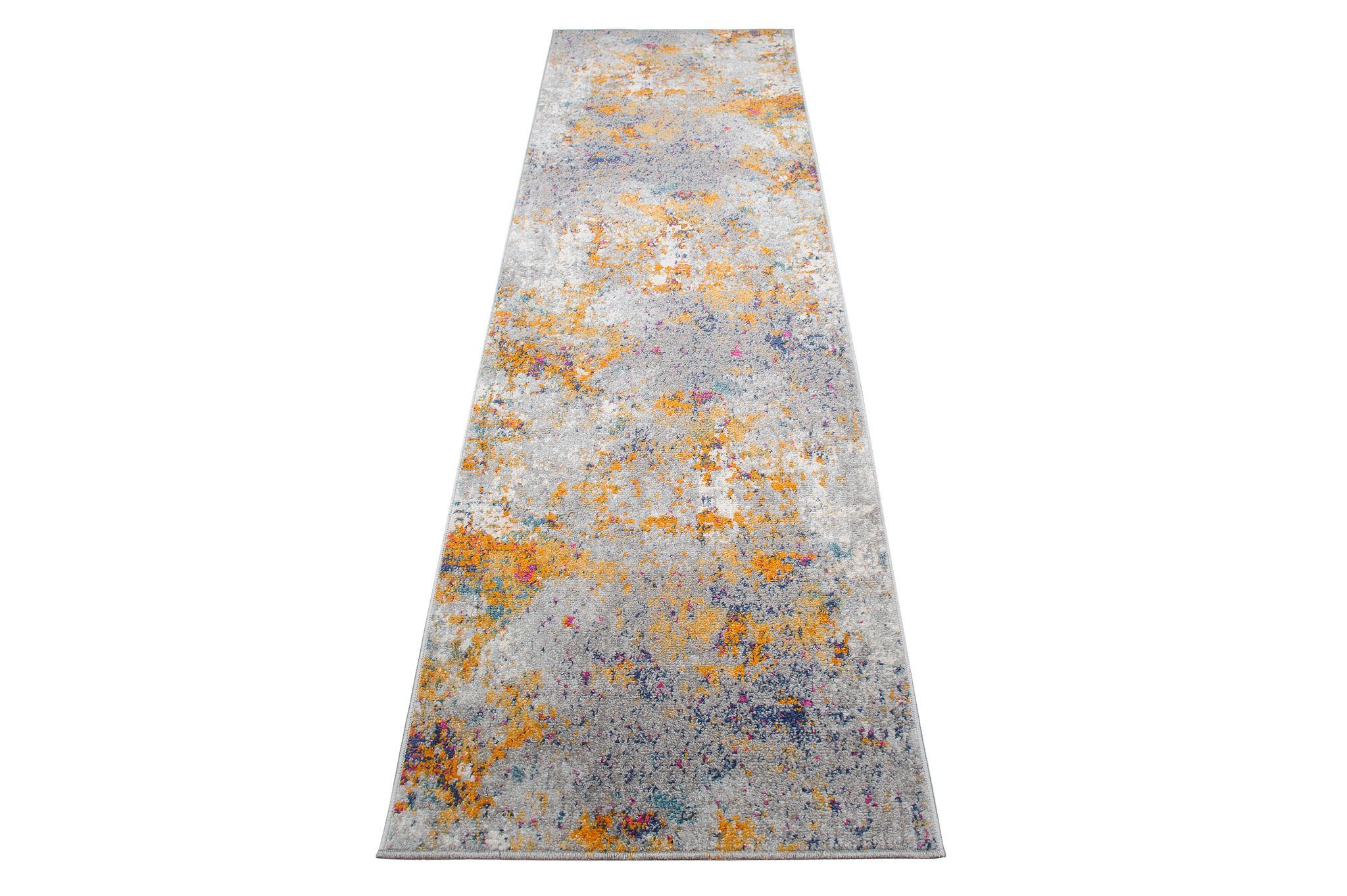 Läufer Läufer Flurläufer Modern Abstraktes Teppichläufer 80 cm Breit, Mazovia, 80 x 100 cm, Kurzflor, Meterware, Höhe 9 mm, Kurzflor - niedrige Florhöhe