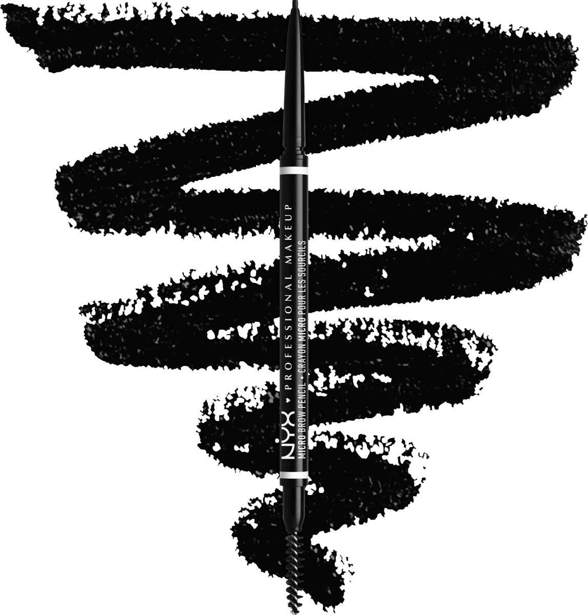 Augenbrauenstift Micro 08 Black, 0,5 g