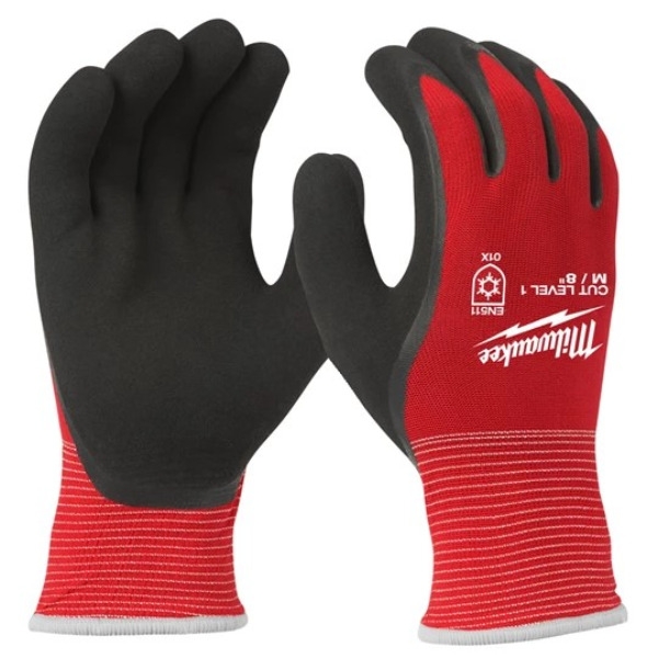 Accesorios Milwaukee 4932471608 12 pares de guantes de trabajo sumergidos Talla 10/XL Clase de corte 1