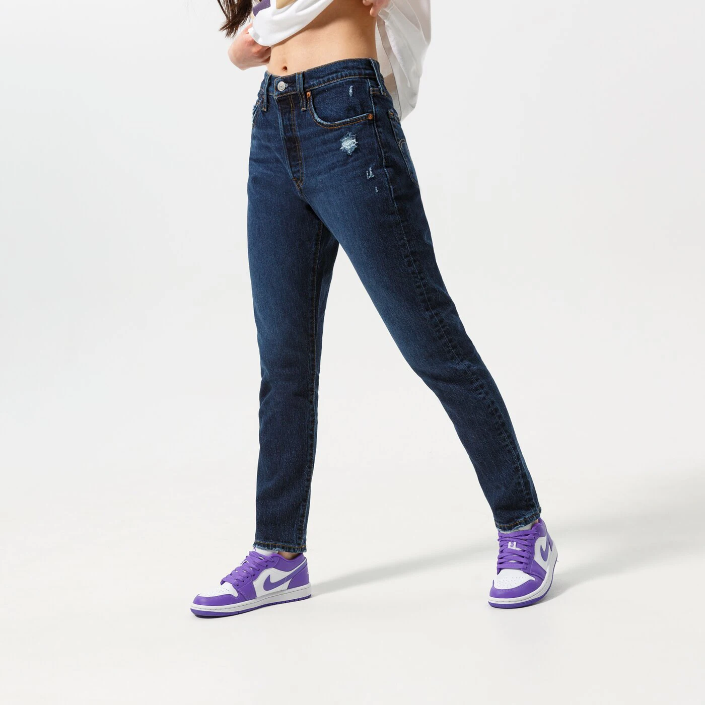 LEVI'S HOSE 501 SKINNY Dunkelblau