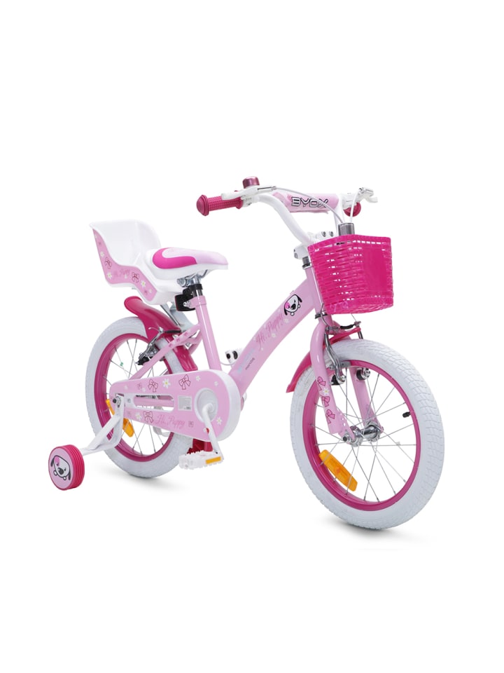Byox Kinderfahrrad 16 Zoll Puppy in rosa günstig kaufen 16