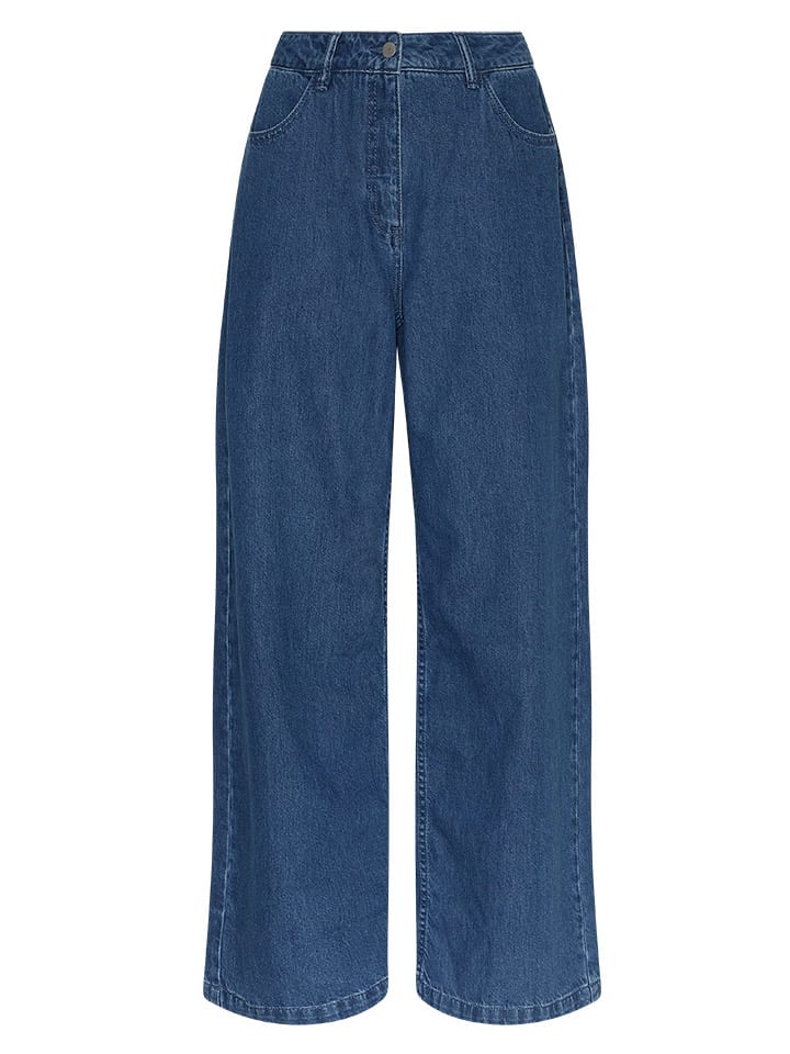 MOSS COPENHAGEN Jeans - Loose fit - in Blau günstig kaufen