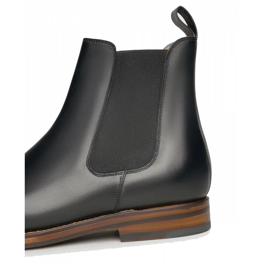 Heinrich Dinkelacker - Chelsea Boots LUZERN PLAIN BC Boxcalf - schwarz