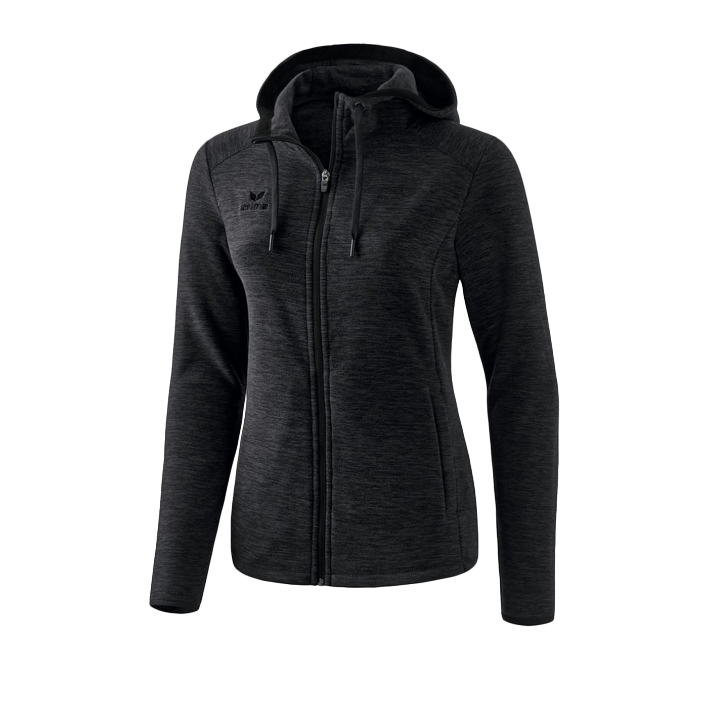 Erima Fleecejacke Damen Schwarz