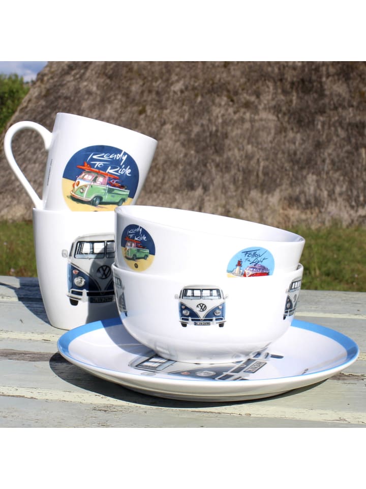Geda Labels Müslischale VW Classic blau 500ml in Weiß - 500ml günstig kaufen onesize
