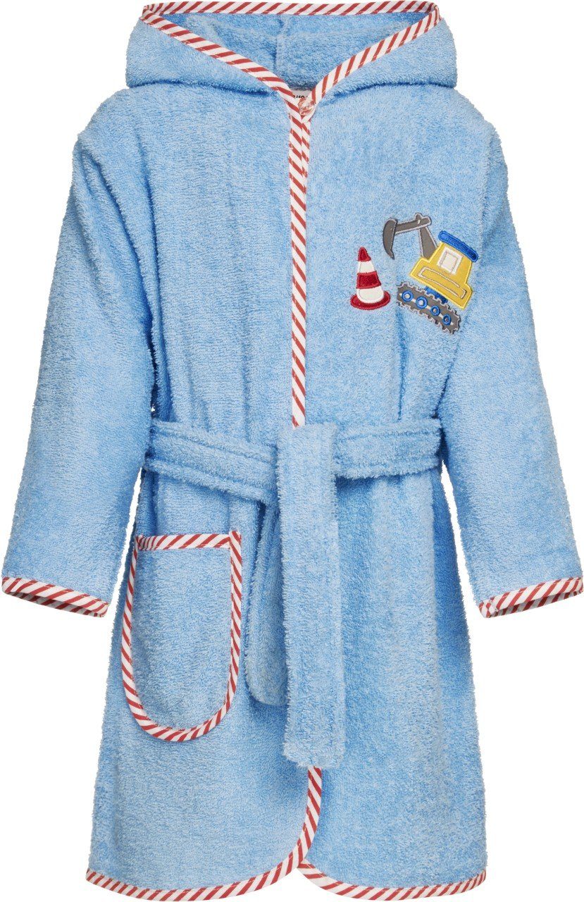 Playshoes Kinderbademantel Frottee-Bademantel Bagger