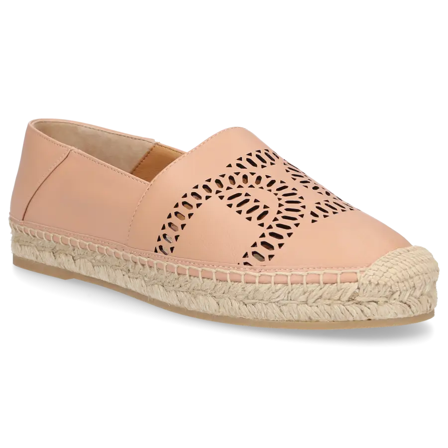 Tod's - Espadrilles Slip-ons KATE Kalbsleder - rosa