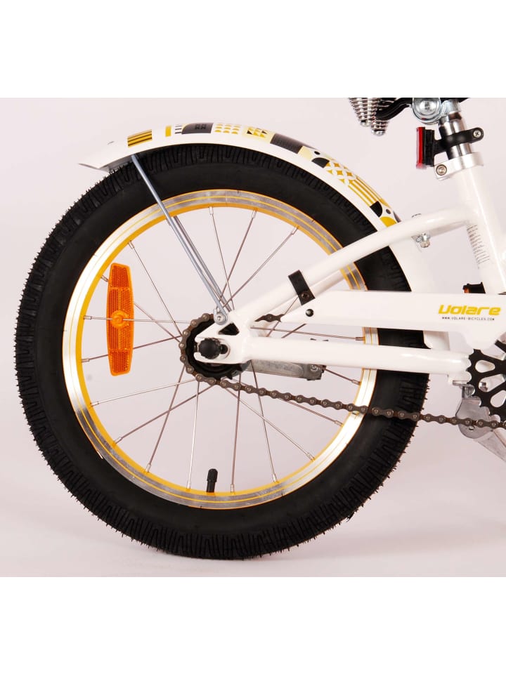Volare Kinderfahrrad Miracle Cruiser für Mädchen 16 Zoll Kinderrad in Weiß 4 Jahre günstig kaufen onesize